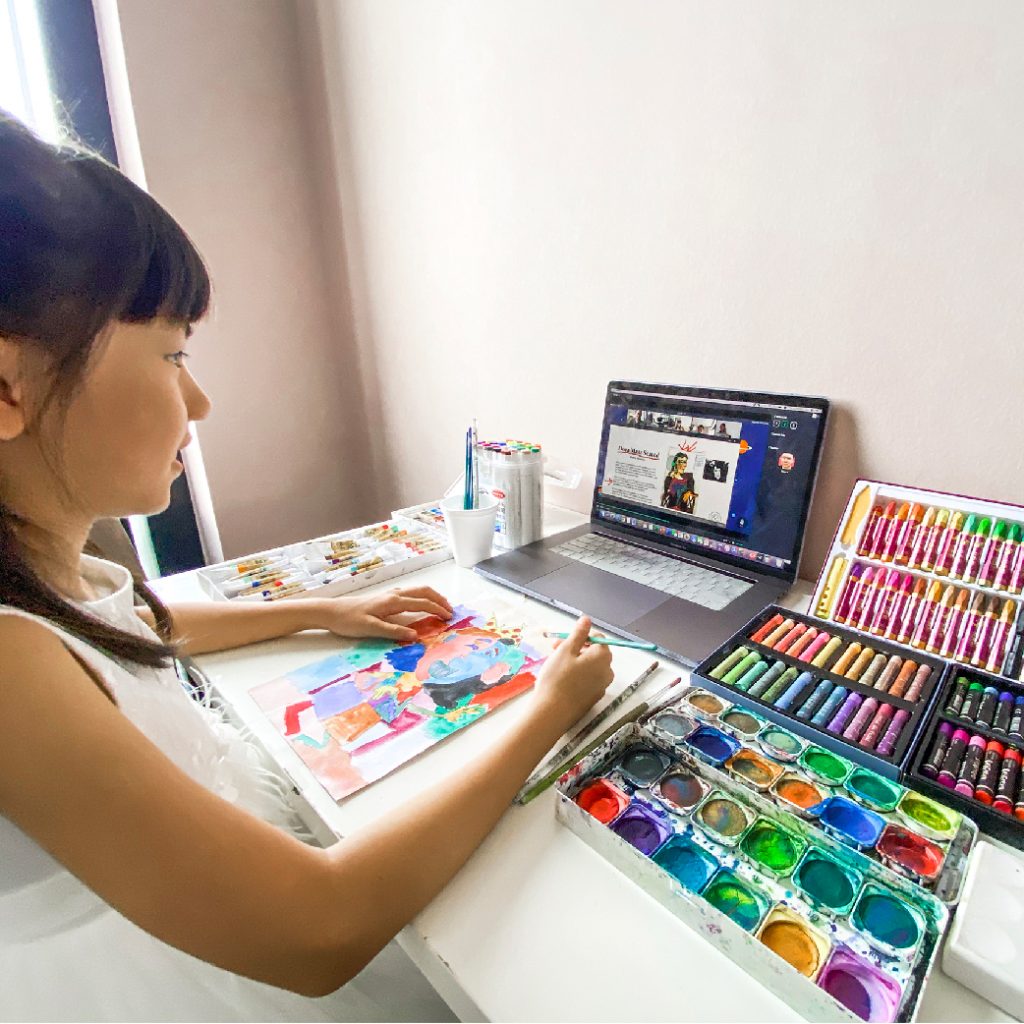 online art classes for kids