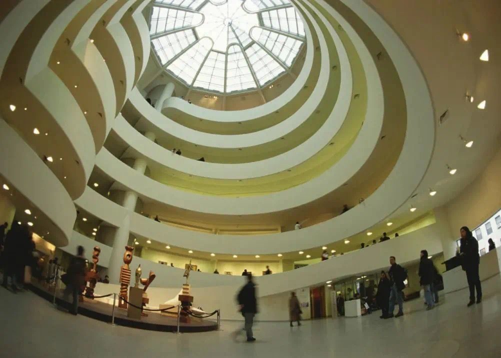 Solomon R. Guggenheim Museum building in New York