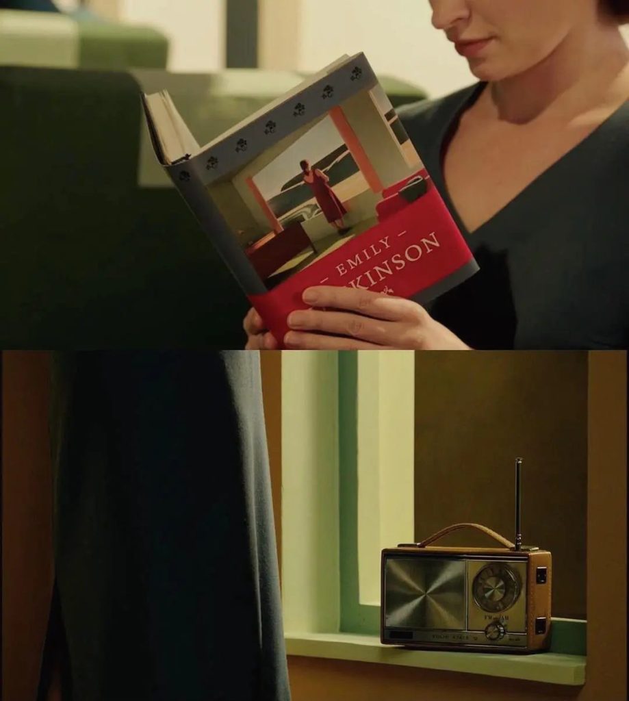 Film still from Shirley: Visions of Reality closing out the film's Hopper-inspired visual world