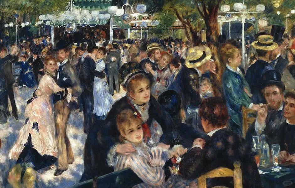 Impressionist painting demonstrating the movement's focus on light and color