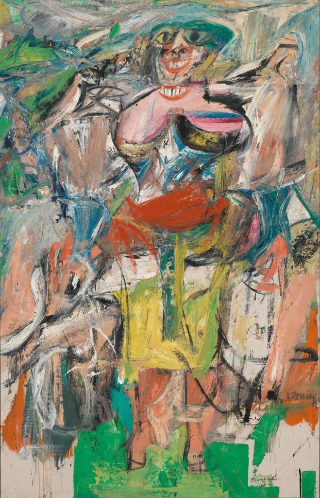 Abstract Expressionist painting using color as an independent expressive element