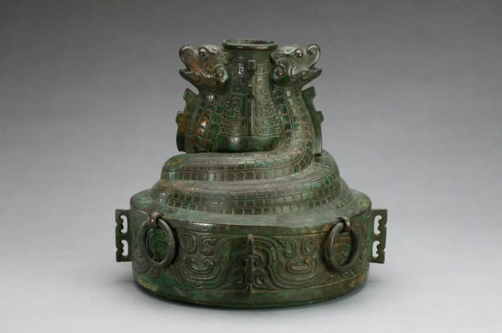 Museum artifact reflecting the snake's place as the sixth animal of the Chinese zodiac