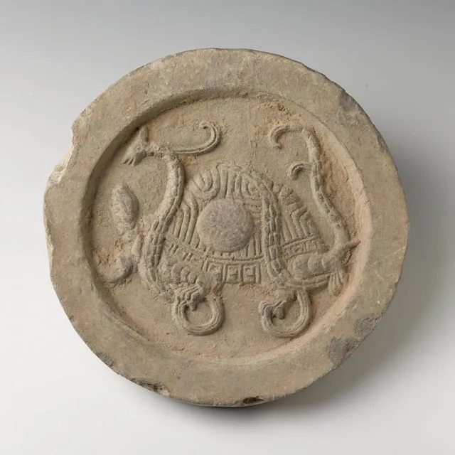 Statue or relief of Xuanwu, symbolizing protection, balance, and authority in Chinese mythology