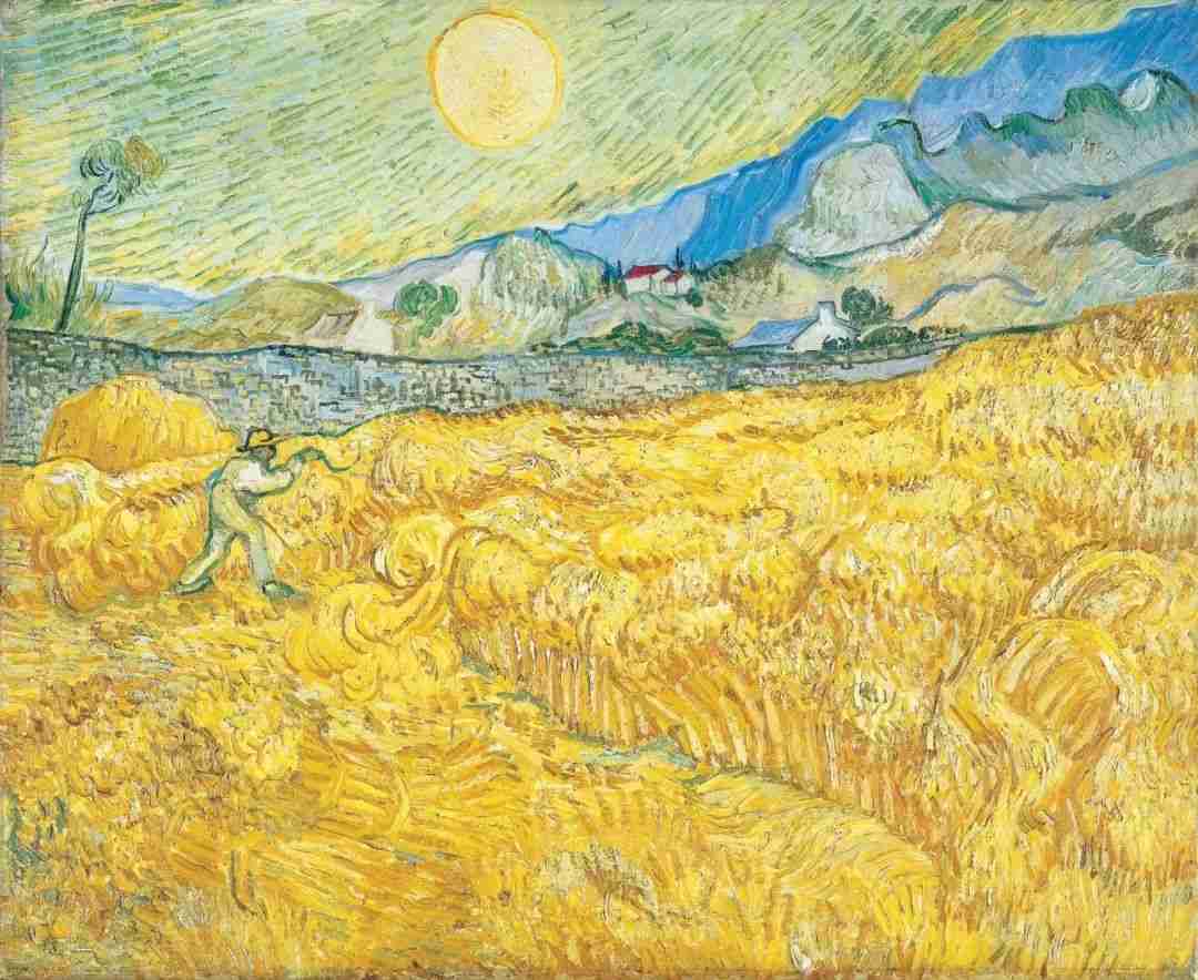 Van Gogh's painting Wheatfield with Reaper