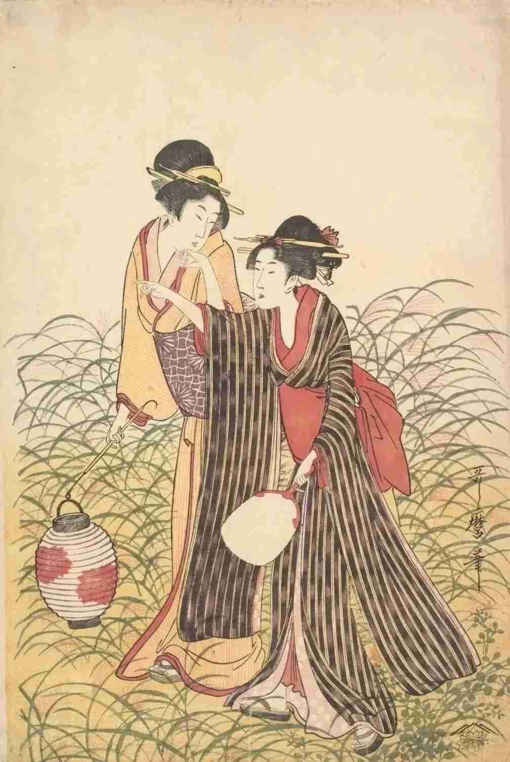 Japanese ukiyo-e woodblock print