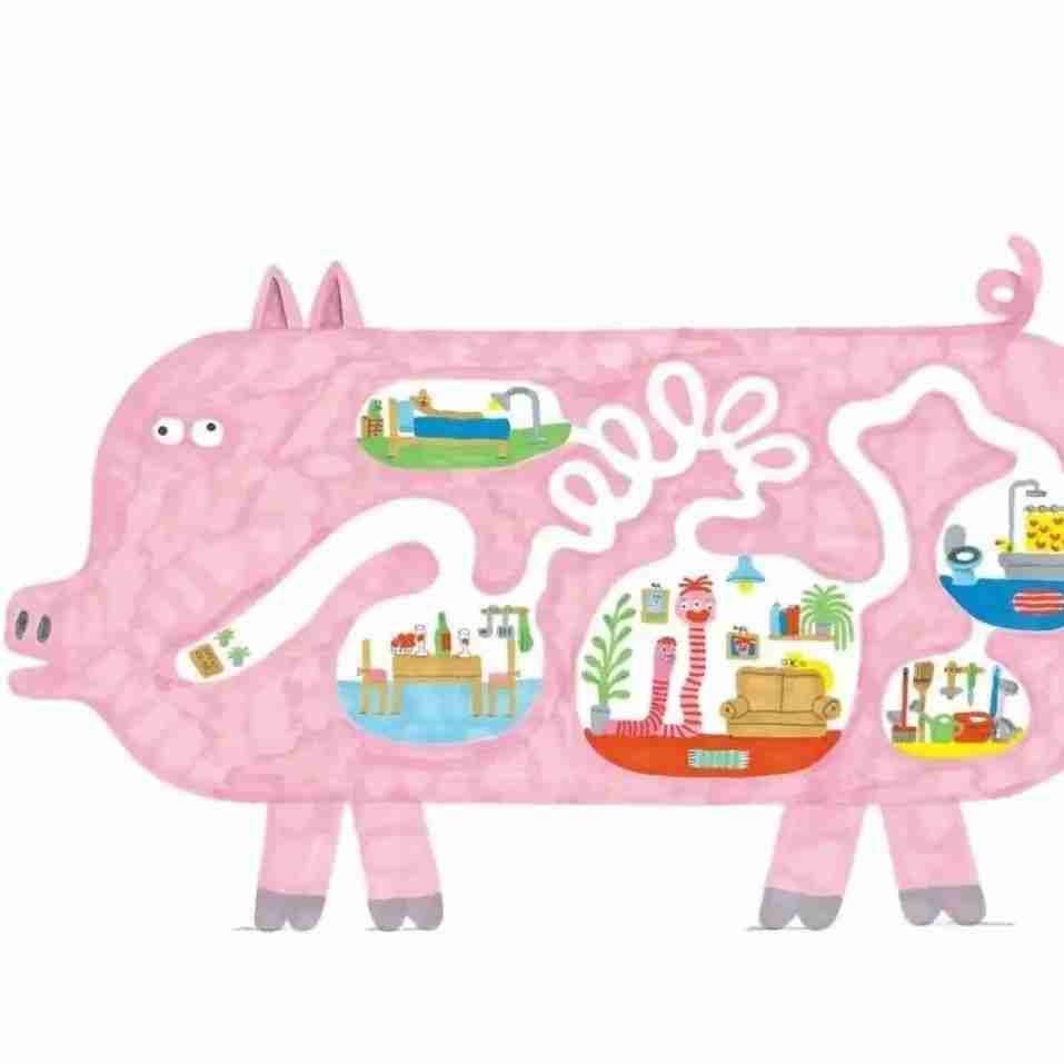 Illustration by Noemi Vola, a warm and playful piece from her body of work