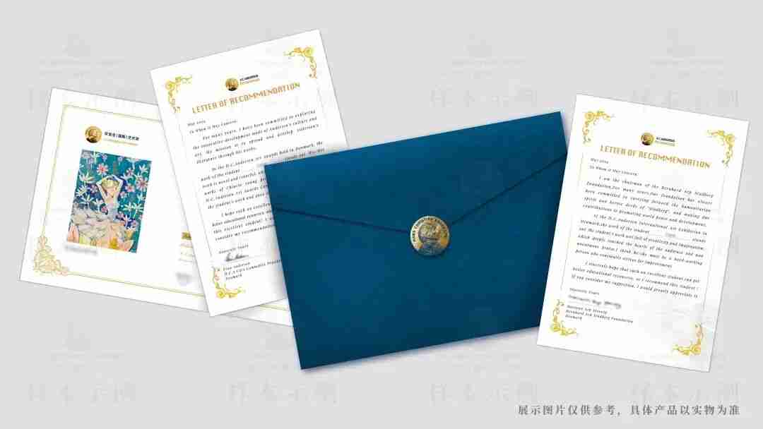 Sample of the Andersen International Art Exhibition letter of recommendation