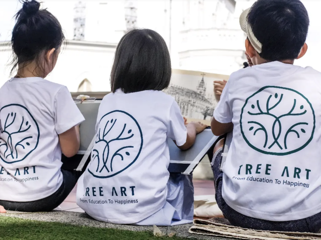 A child's sketch reflecting the enriched, sensitive perspective art education nurtures