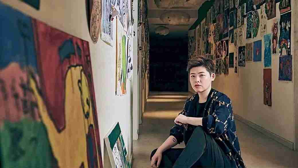 Portrait of Tiger, co-founder and Art Director of TreeArt.