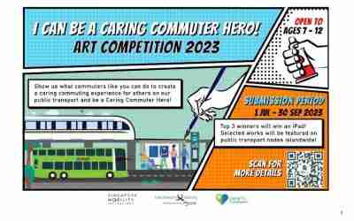 " I Can Be A Caring Commuter Hero!" Art Competition 2023 “我可以成为一位充满爱心的通勤英雄!” 2023年艺术大赛
