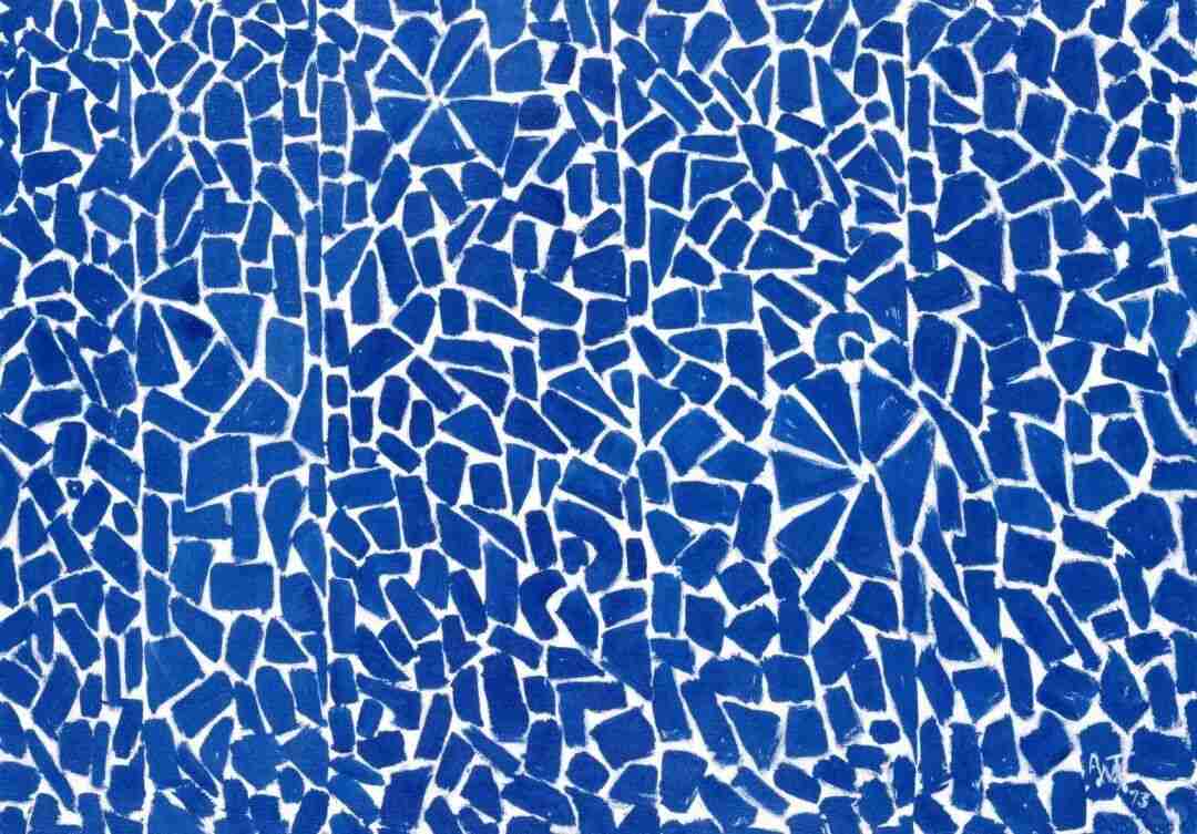 Alma Thomas artwork illustrating how color can express one's inner world