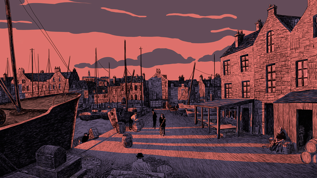 A second artwork by AVI AZNAREZ from The Macallan's 200th Anniversary commission