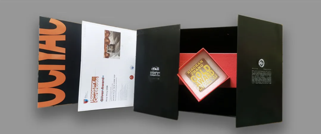 2024 OCIYAC New York TOP International Illustration Master Award trophy, designed by Italian designer Luca Nichetto