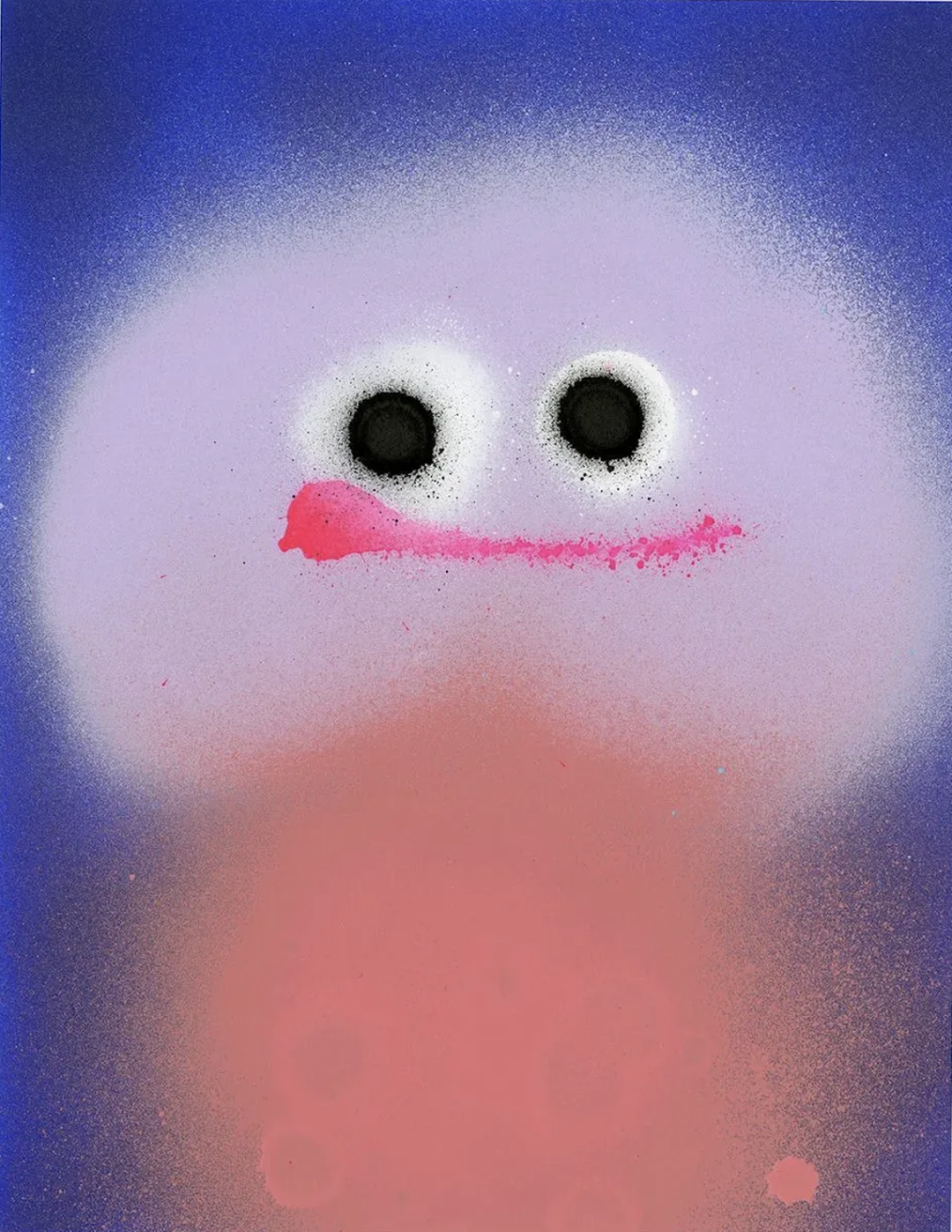 Example of Jon Burgerman's playful doodle art