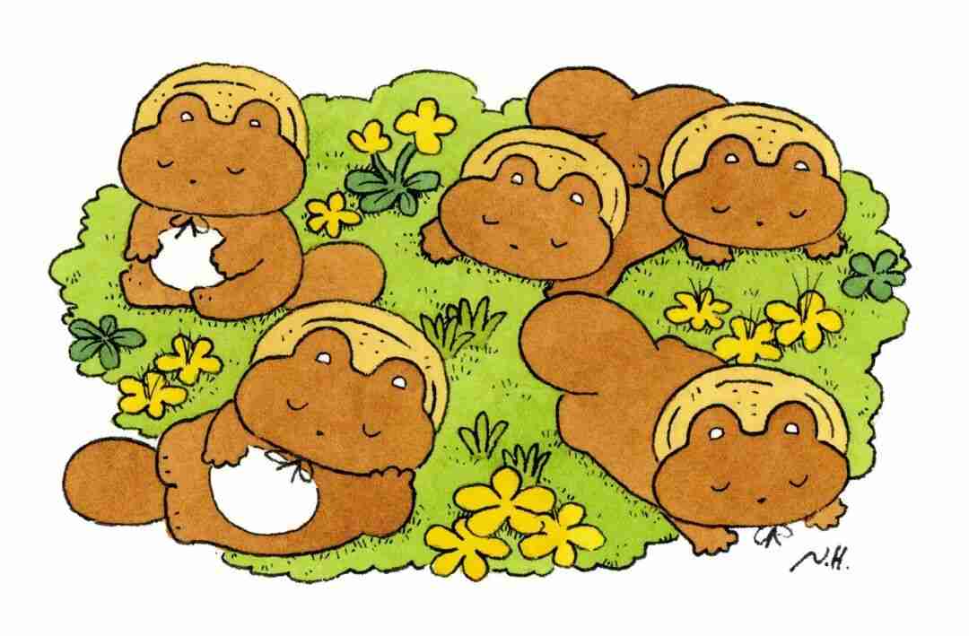 Illustration by Naoto Hidaka of a small scene rich in gentle, unspoken feeling