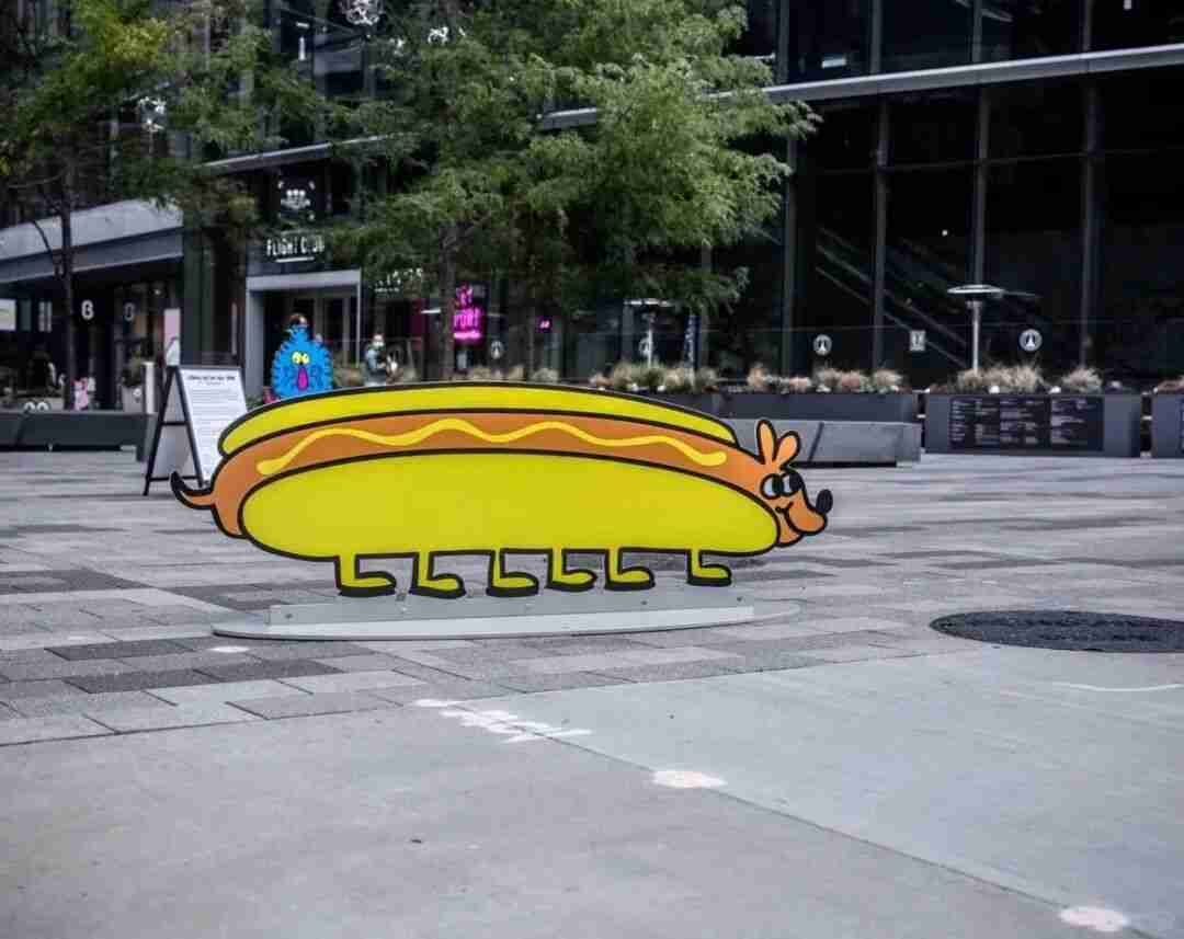 Jon Burgerman artwork reflecting his playful, joyful approach to art