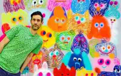 100 Enlightening Artists · Issue 20 | Jon Burgerman, the Artist Who Drew Graffiti into the White House 100位启蒙艺术家20期|把涂鸦画进白宫的艺术家Jon Burgerman