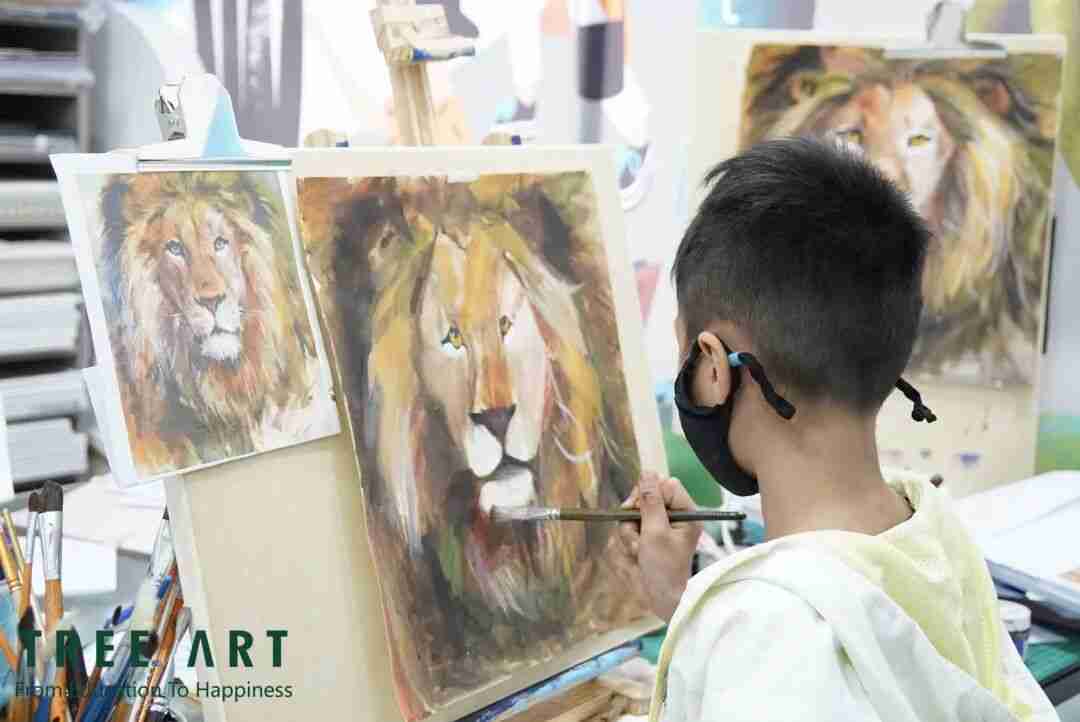 TreeArt mentor working one-on-one with a student on DSA portfolio planning