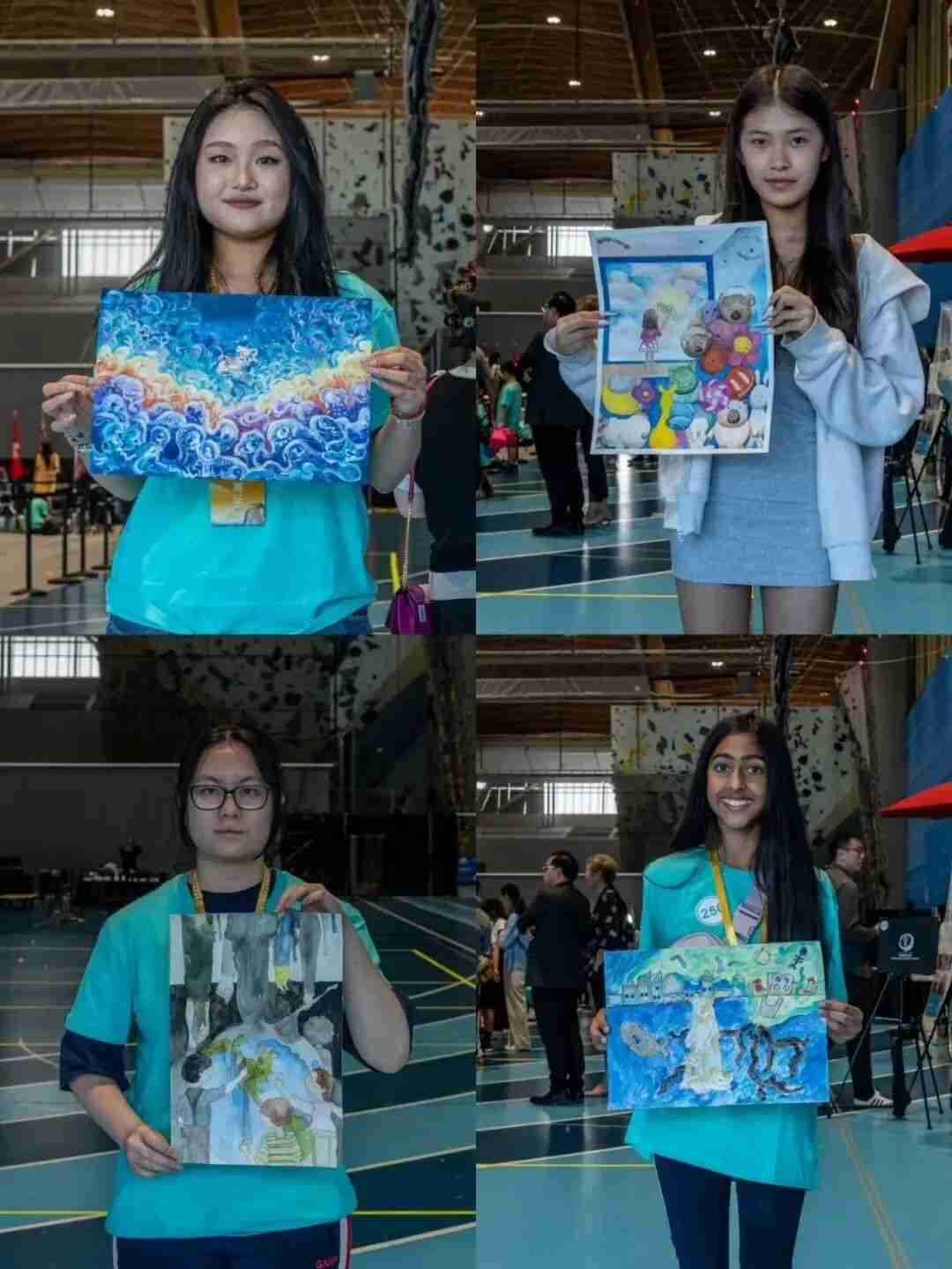 Photo from the 14th World Youth Painting Competition event