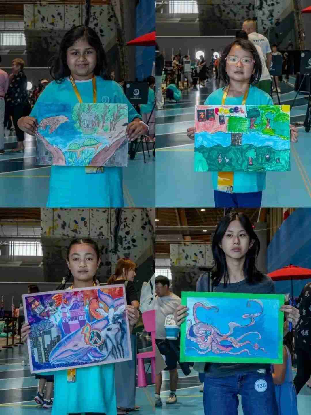 Photo from the 14th World Youth Painting Competition event
