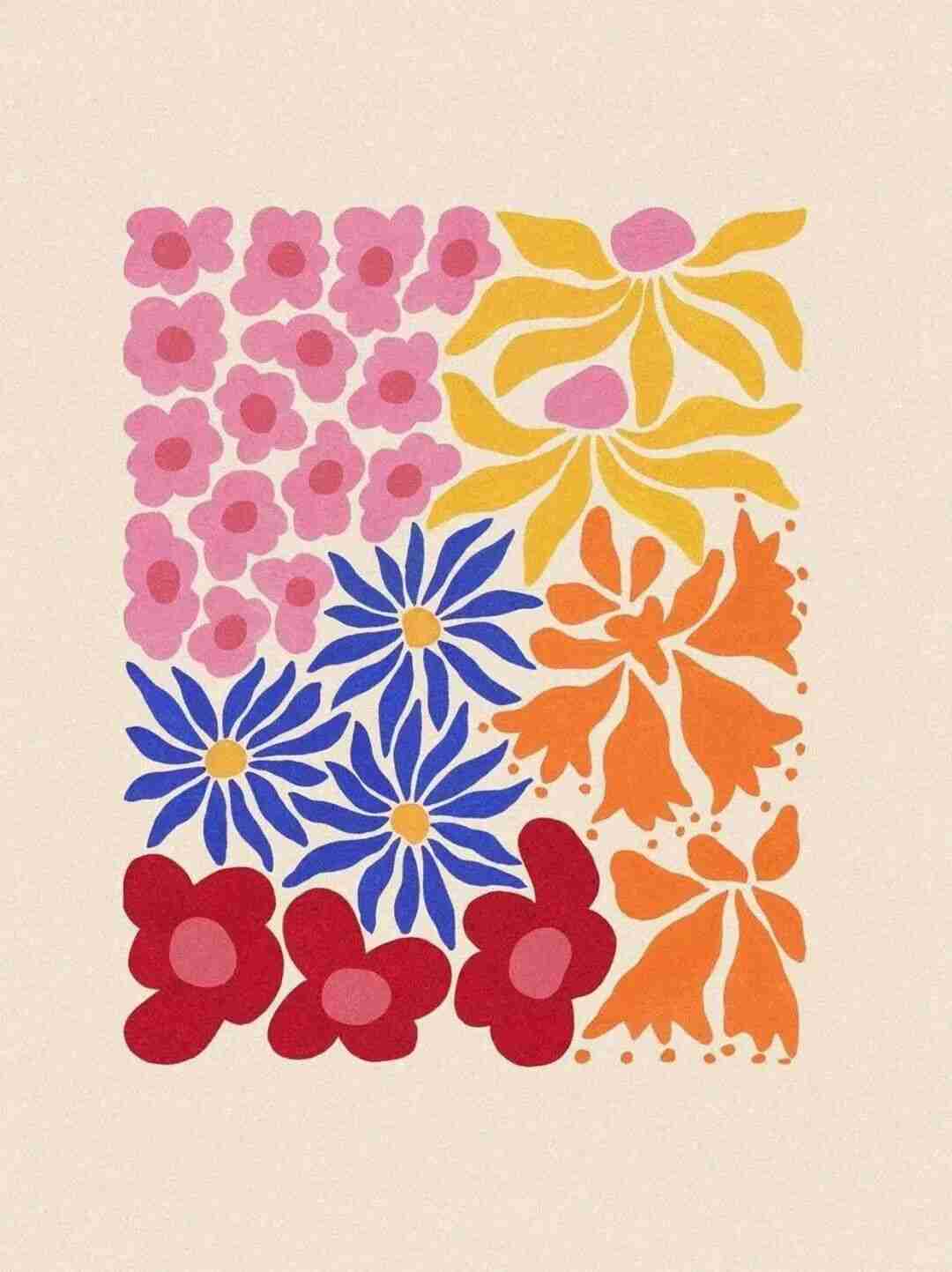 Illustration by Liv Lee in her signature wobbly gouache style, inspired by Australian native flora