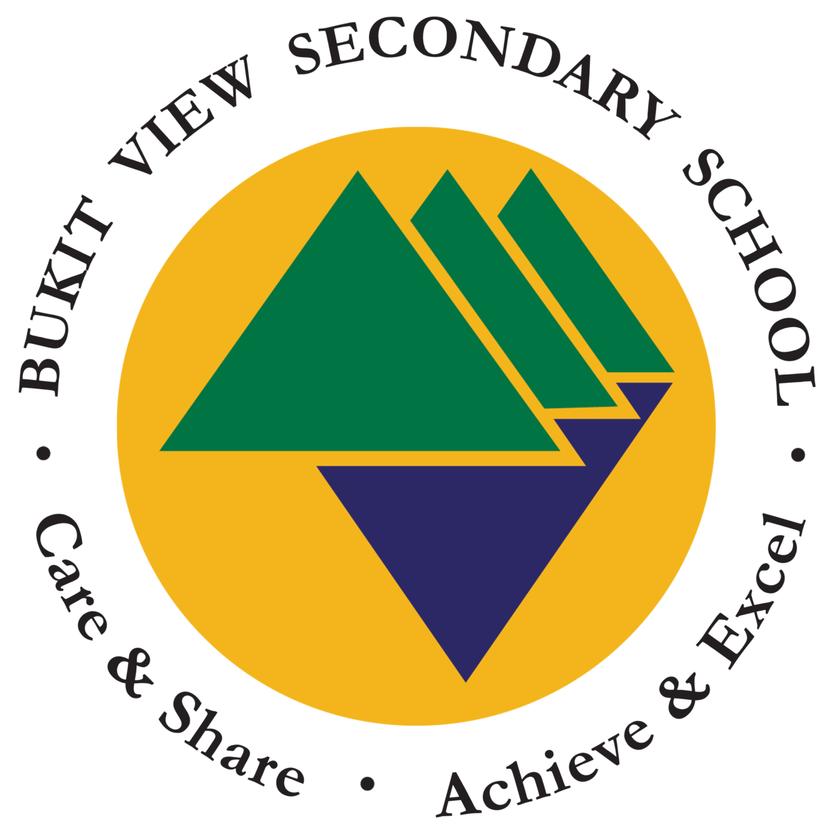 Bukit View Secondary School school crest