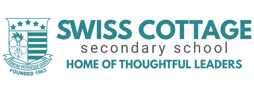 Swiss Cottage Secondary School school crest