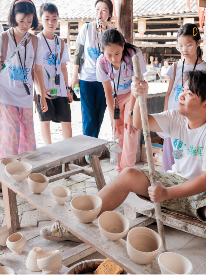 Historic workshop ruins and porcelain fragments at Xujiayao
